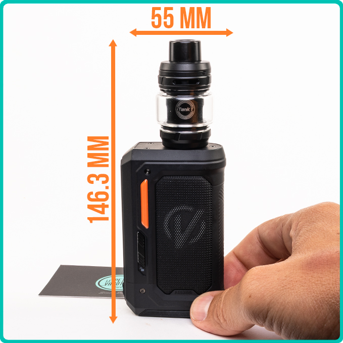 Dimensions du Kit ARMOUR Octa Vaporesso